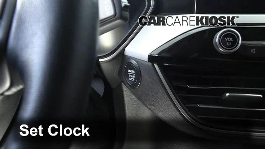 2021 Ford Escape SE Hybrid 2.5L 4 Cyl. Clock